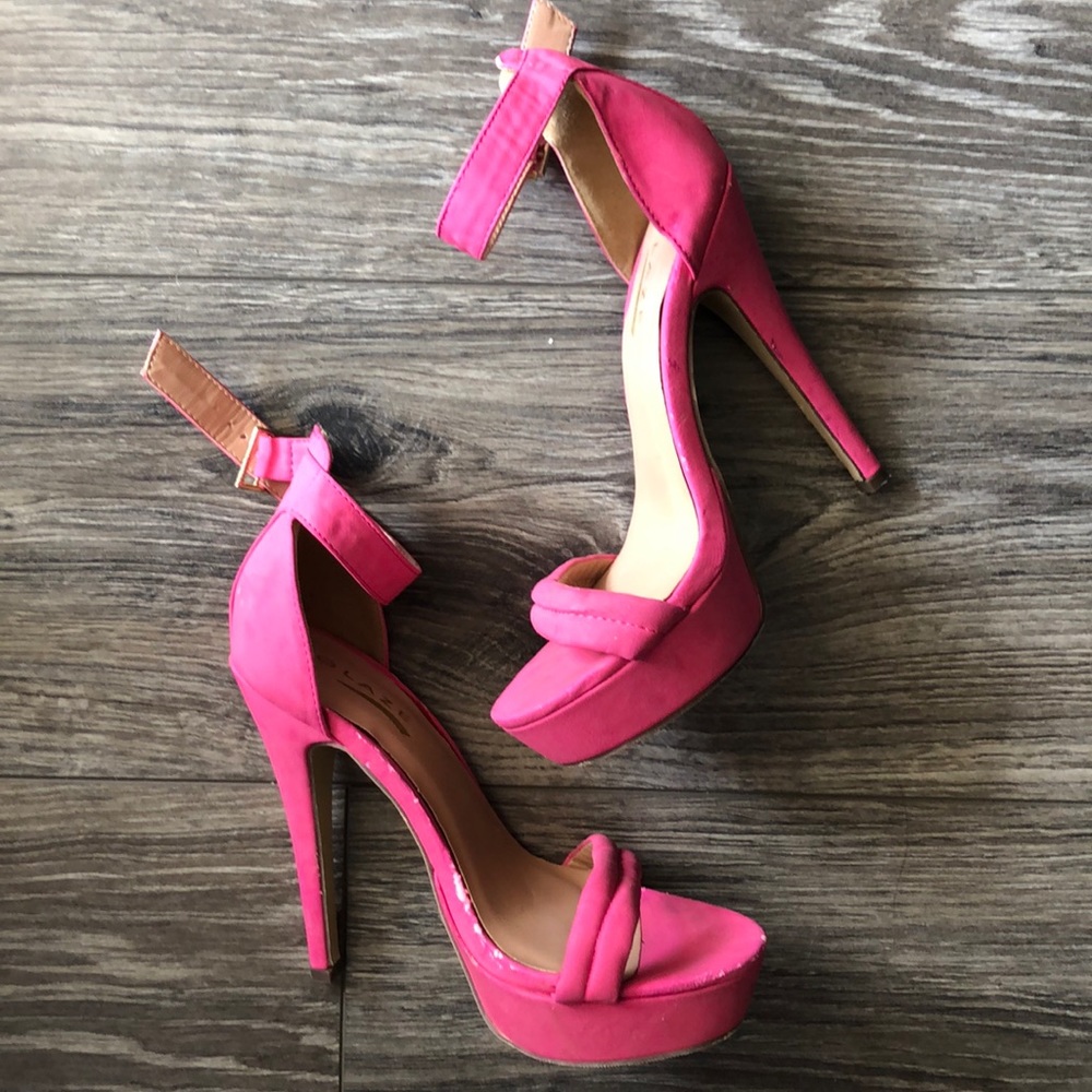 Pink heels